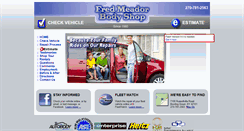 Desktop Screenshot of fredmeadorbodyshop.com